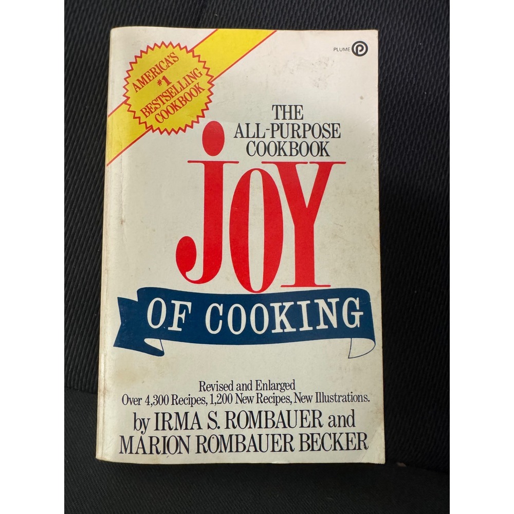 Joy of Cooking Irma S Rombauer Marion Rombauer Becker 1973 Plume Paperback Book